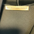 Load image into Gallery viewer, Balenciaga Black Draped Long Sleeved Crepe Dress
