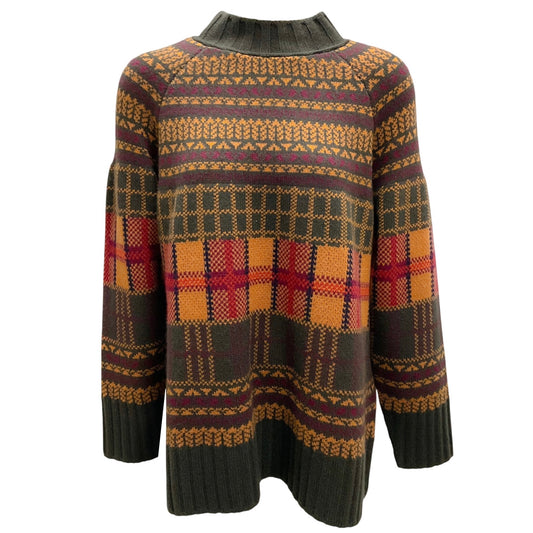 Lamberto Losani Multi Cashmere Knit Sweater