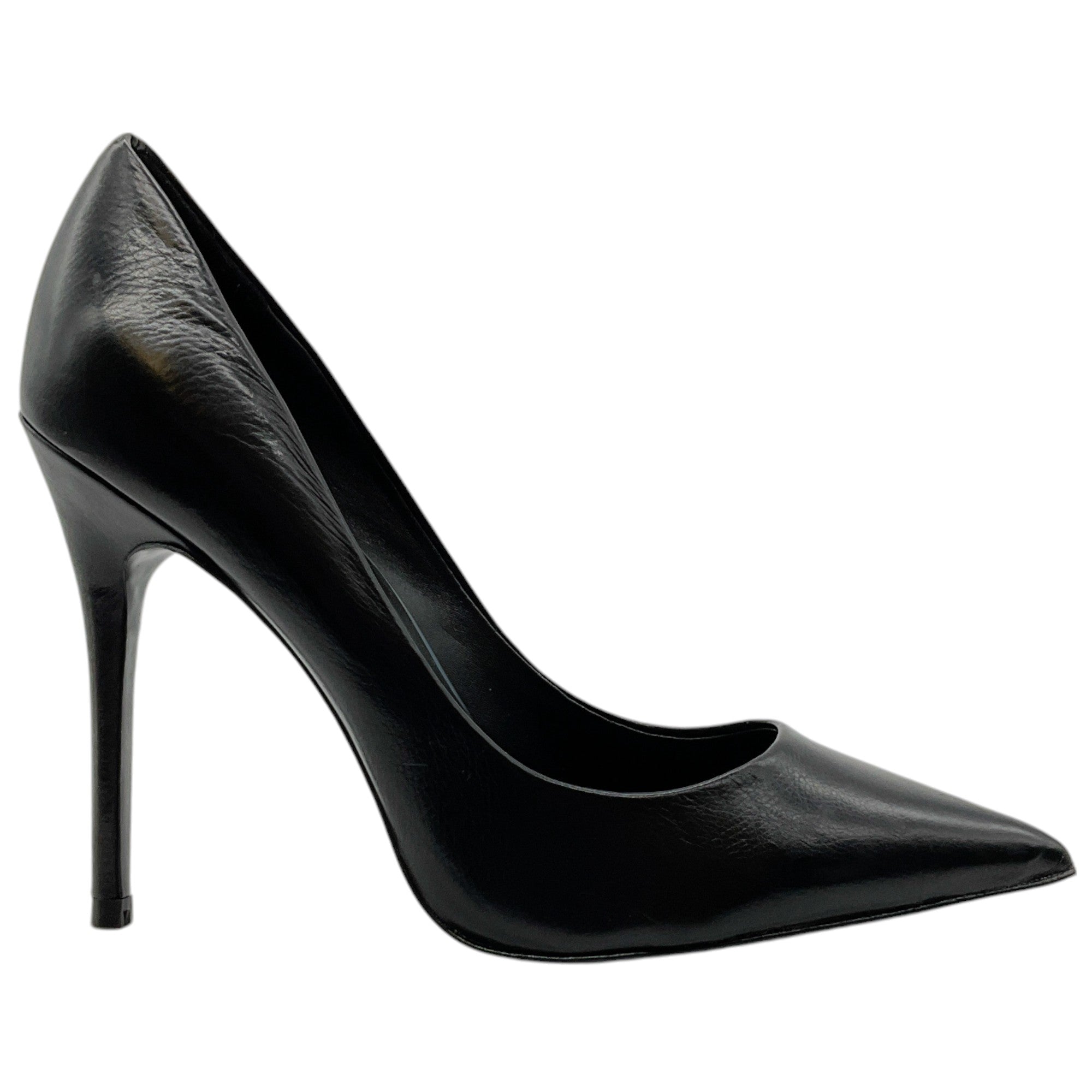 Theyskens' Theory Black Leather Edna Pumps