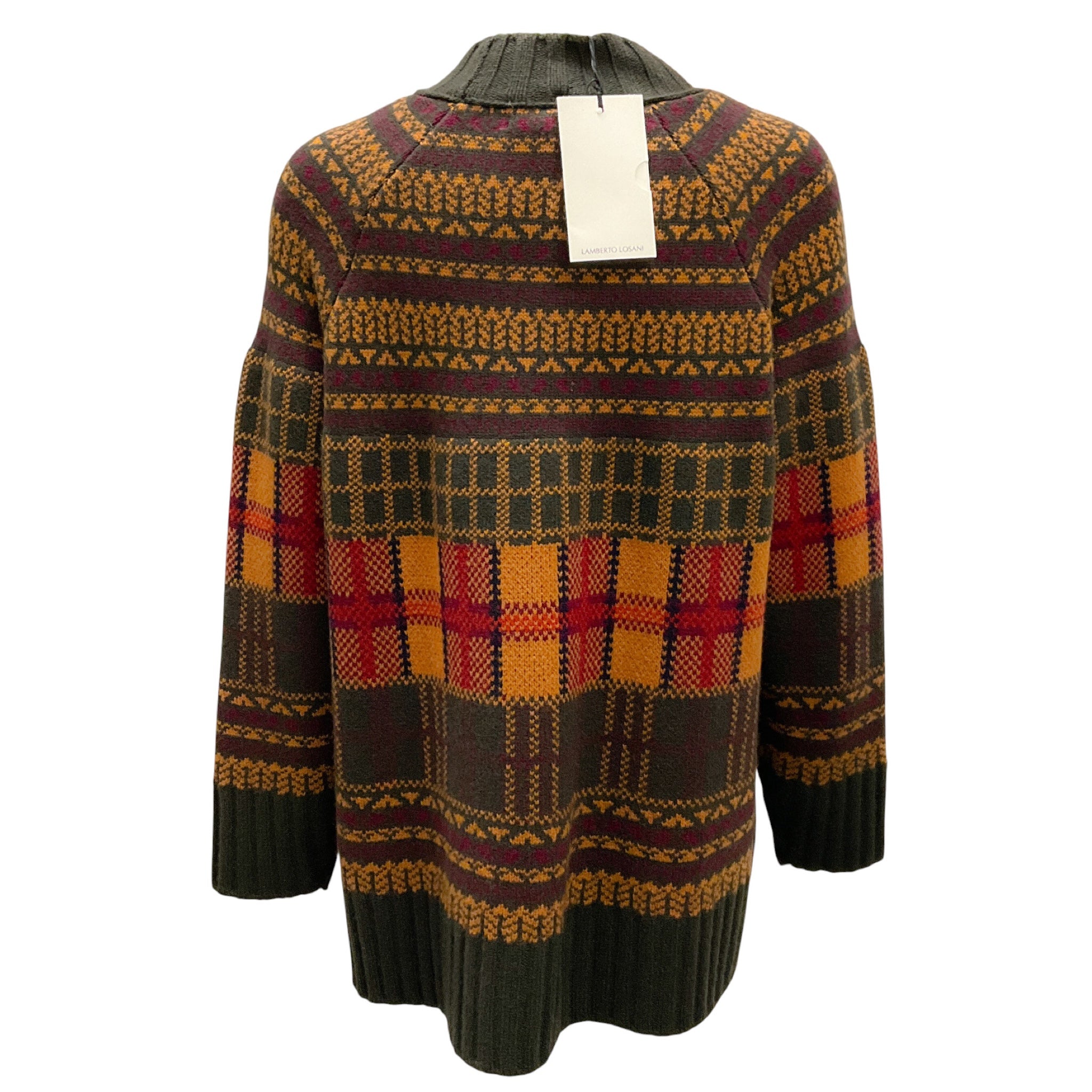 Lamberto Losani Multi Cashmere Knit Sweater