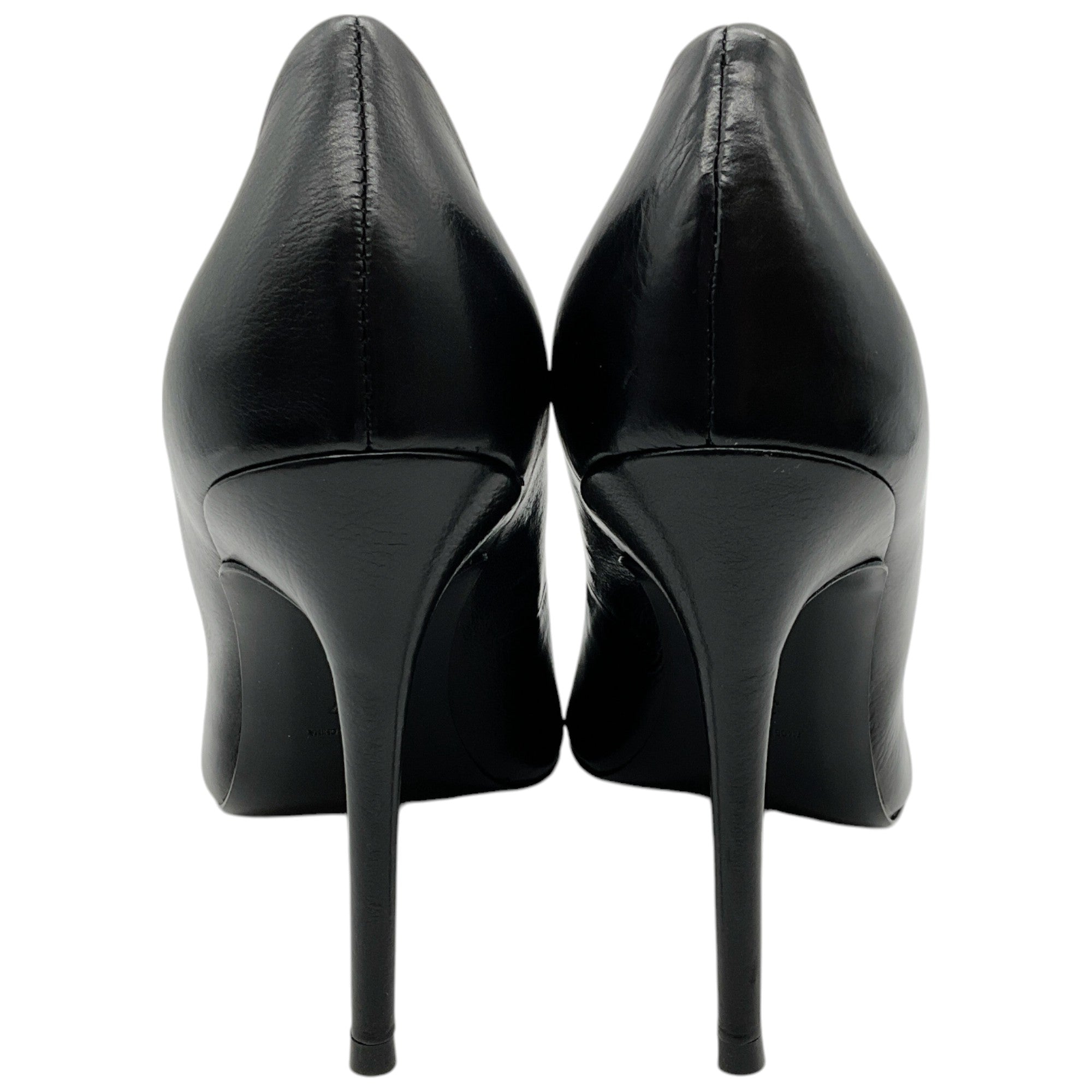 Theyskens' Theory Black Leather Edna Pumps