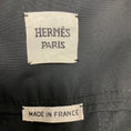 Load image into Gallery viewer, Hermes Black Cotton Pants with Lambskin Leather Belt
