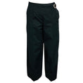 Load image into Gallery viewer, Hermes Black Cotton Pants with Lambskin Leather Belt
