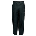 Load image into Gallery viewer, Hermes Black Cotton Pants with Lambskin Leather Belt
