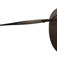 Load image into Gallery viewer, Alaia Brown / Ruthenium Rimless Round Sunglasses
