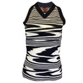 Load image into Gallery viewer, Missoni Black / White 2022 Sleeveless V-Neck Knit Top
