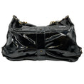 Load image into Gallery viewer, Lanvin Black Patent Leather Sac Pise Shoulder Bag
