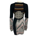 Load image into Gallery viewer, Marine Serre Black Multi Crazy Pullover Sweater Dress
