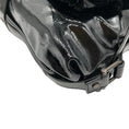 Load image into Gallery viewer, Lanvin Black Patent Leather Sac Pise Shoulder Bag
