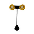 Load image into Gallery viewer, Chanel Gold Pearl Swirl Clip-On Earrings
