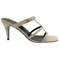 Load image into Gallery viewer, Gucci Bone Patent Leather Cage Sandals with Horsebit
