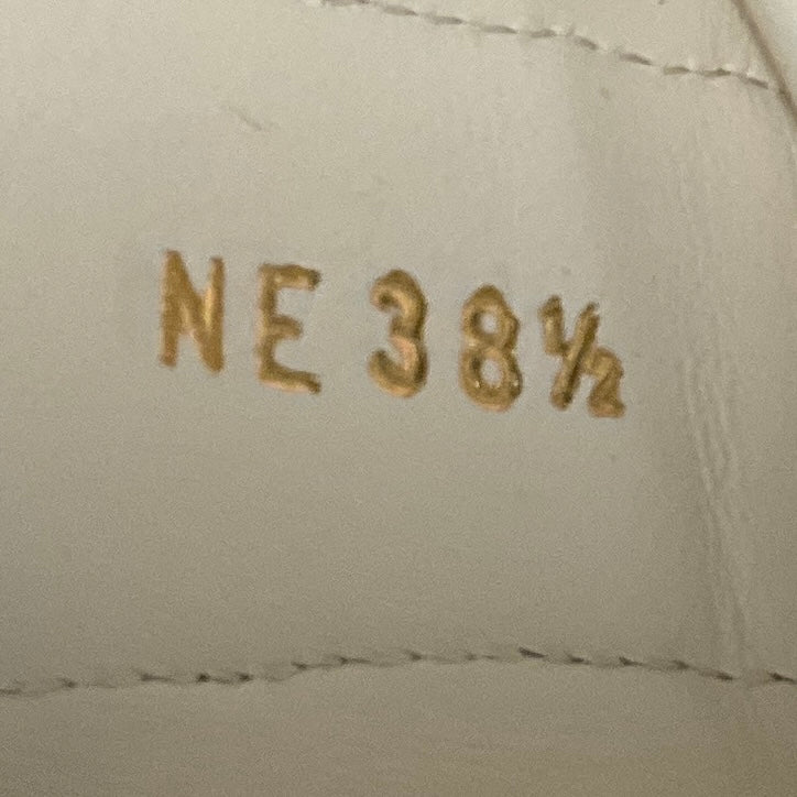 Christian Dior Ecru / Gold Signature Logo Raw Edge Trim Canvas Dioract Flat Slingback Sandals