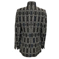 Load image into Gallery viewer, Akris Punto Black Multi Patterned Zip Front Wool Jacket
