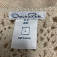 Load image into Gallery viewer, Oscar de la Renta Ivory Cashmere Crochet Knit Dress
