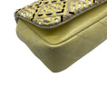 Load image into Gallery viewer, Chanel Yellow / Black  Embroidered Flap Bag
