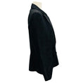 Load image into Gallery viewer, Lanvin Black Textured Floral Jacquard Blazer
