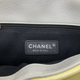 Load image into Gallery viewer, Chanel Yellow / Black  Embroidered Flap Bag
