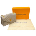 Load image into Gallery viewer, Louis Vuitton Taupe Calfskin New Wave Chain GM Shoulder Bag
