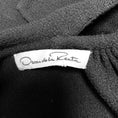 Load image into Gallery viewer, Oscar de la Renta Black Sleeveless Crepe Dress
