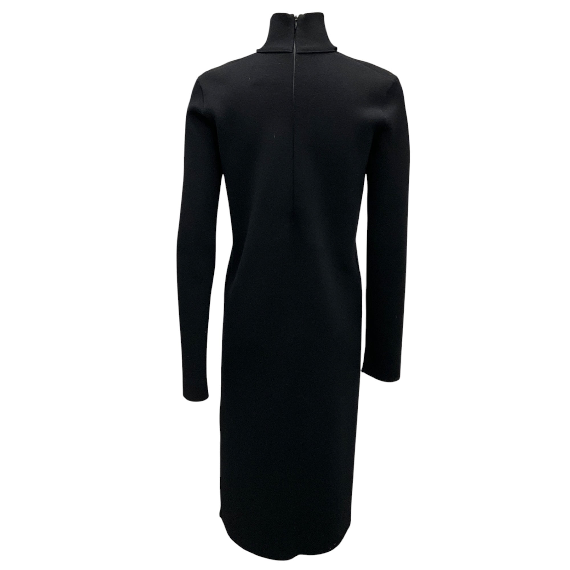 Bottega Veneta Black Pre Fall 2019 Cut Out Collar Knit Dress