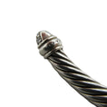 Load image into Gallery viewer, David Yurman Sterling Silver and Diamond 5mm Cable Bracelet
