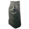 Load image into Gallery viewer, Alex Perry Slate Grey Crystal Suiting Pencil Skirt
