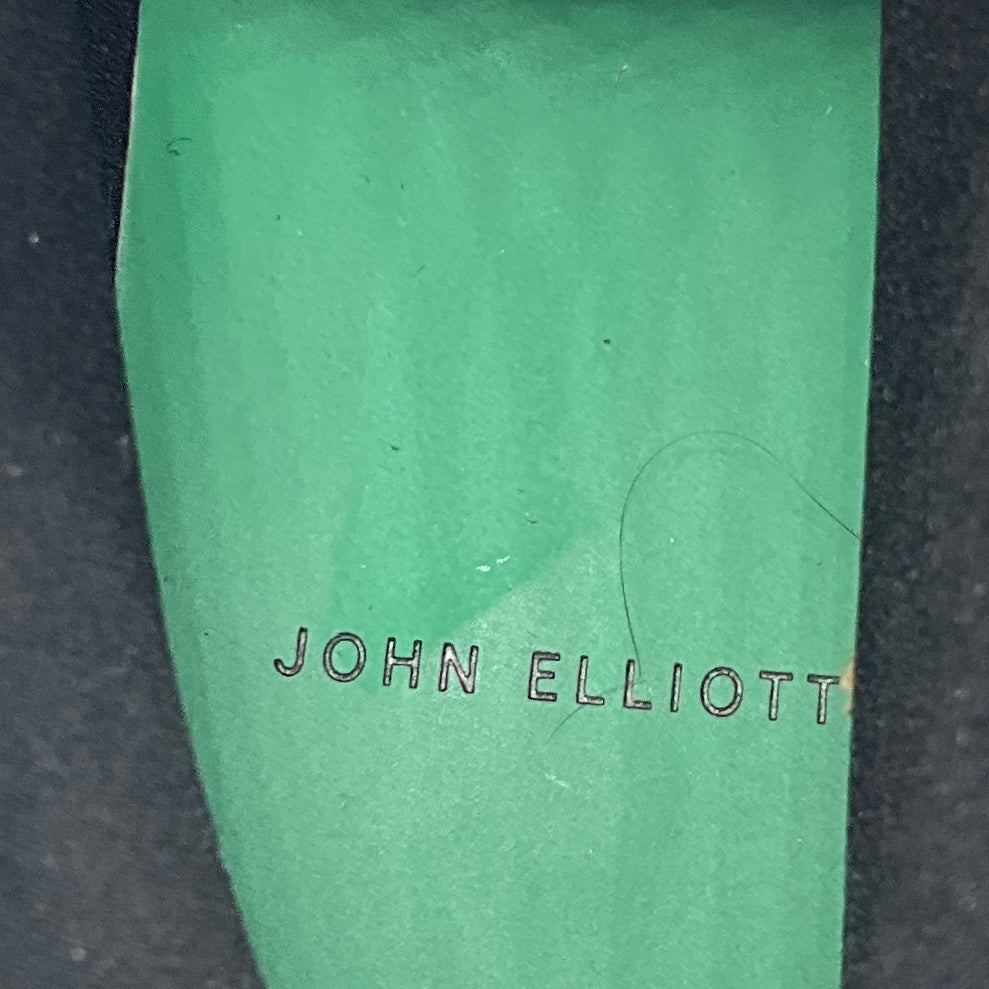 John Elliott Men's Black Lace Up Leather Boots