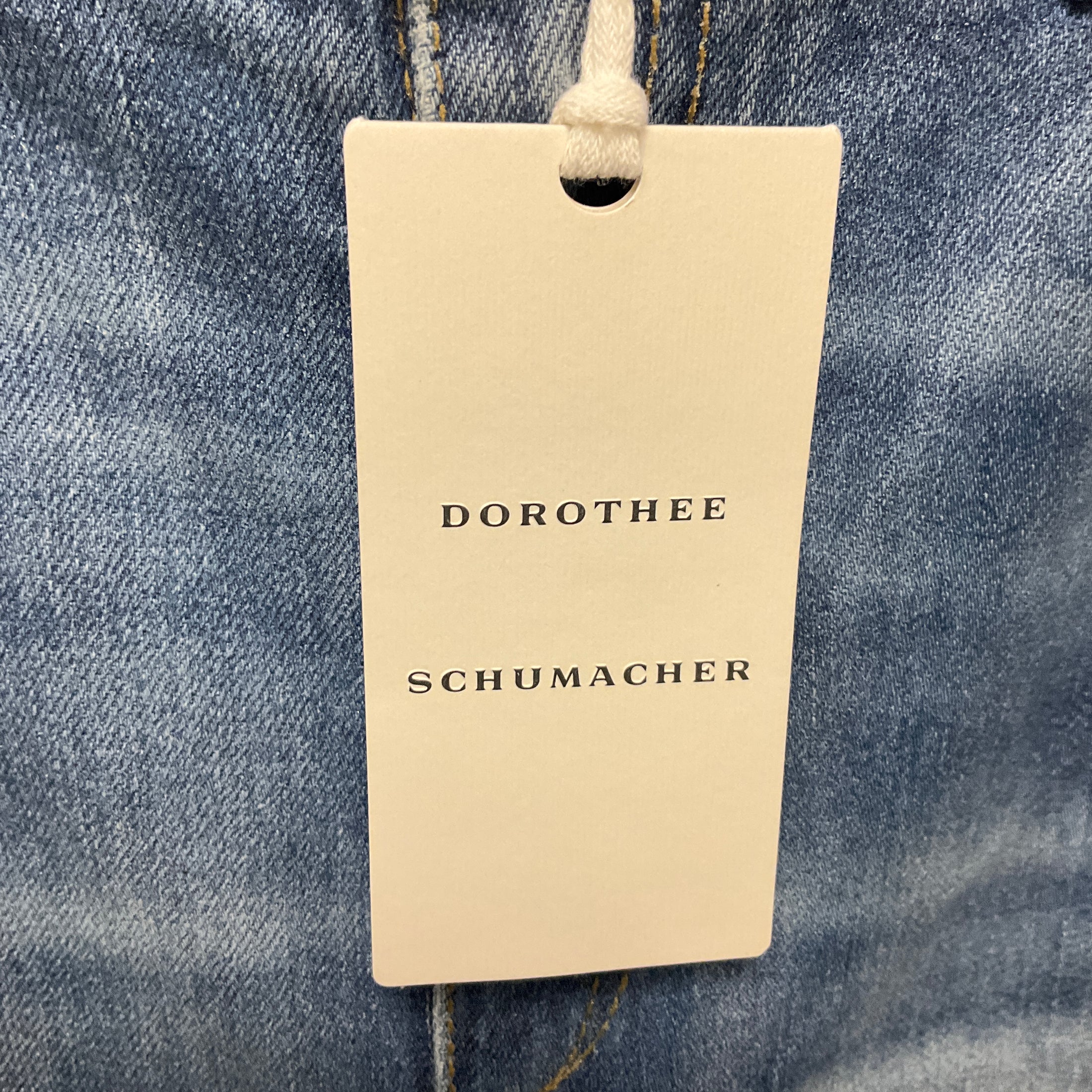 Dorothee Schumacher Cozy Blue Denim Love Pants / Jeans