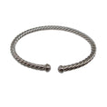 Load image into Gallery viewer, David Yurman 18K White Gold 4mm Cable Flex Bracelet
