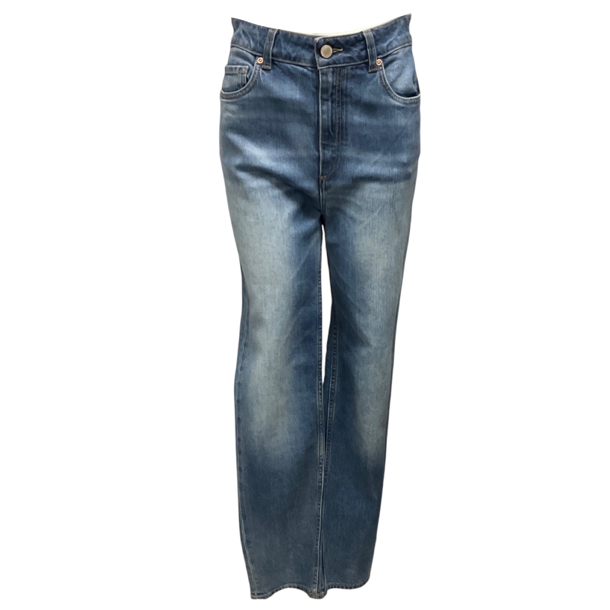 Dorothee Schumacher Cozy Blue Denim Love Pants / Jeans