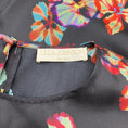 Load image into Gallery viewer, Ulla Johnson Black Multi Floral Candace Asymmetric Ruffled Dress
