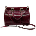 Load image into Gallery viewer, Gucci Cerise Snakeskin Zumi Satchel
