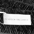 Load image into Gallery viewer, Rebecca Vallance Black Senna Ruched Ribbed Velvet Mini Dress
