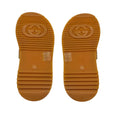 Load image into Gallery viewer, Gucci Beige / Brick Red GG Monogram Slide Sandal
