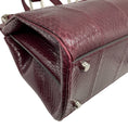 Load image into Gallery viewer, Gucci Cerise Snakeskin Zumi Satchel
