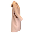 Load image into Gallery viewer, Max Mara Blush Pink Hooded Camel Hair Coat
