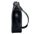 Load image into Gallery viewer, Hermes Rare Vintage 1963 Black / Green / Yellow Grained Leather Shoulder Bag
