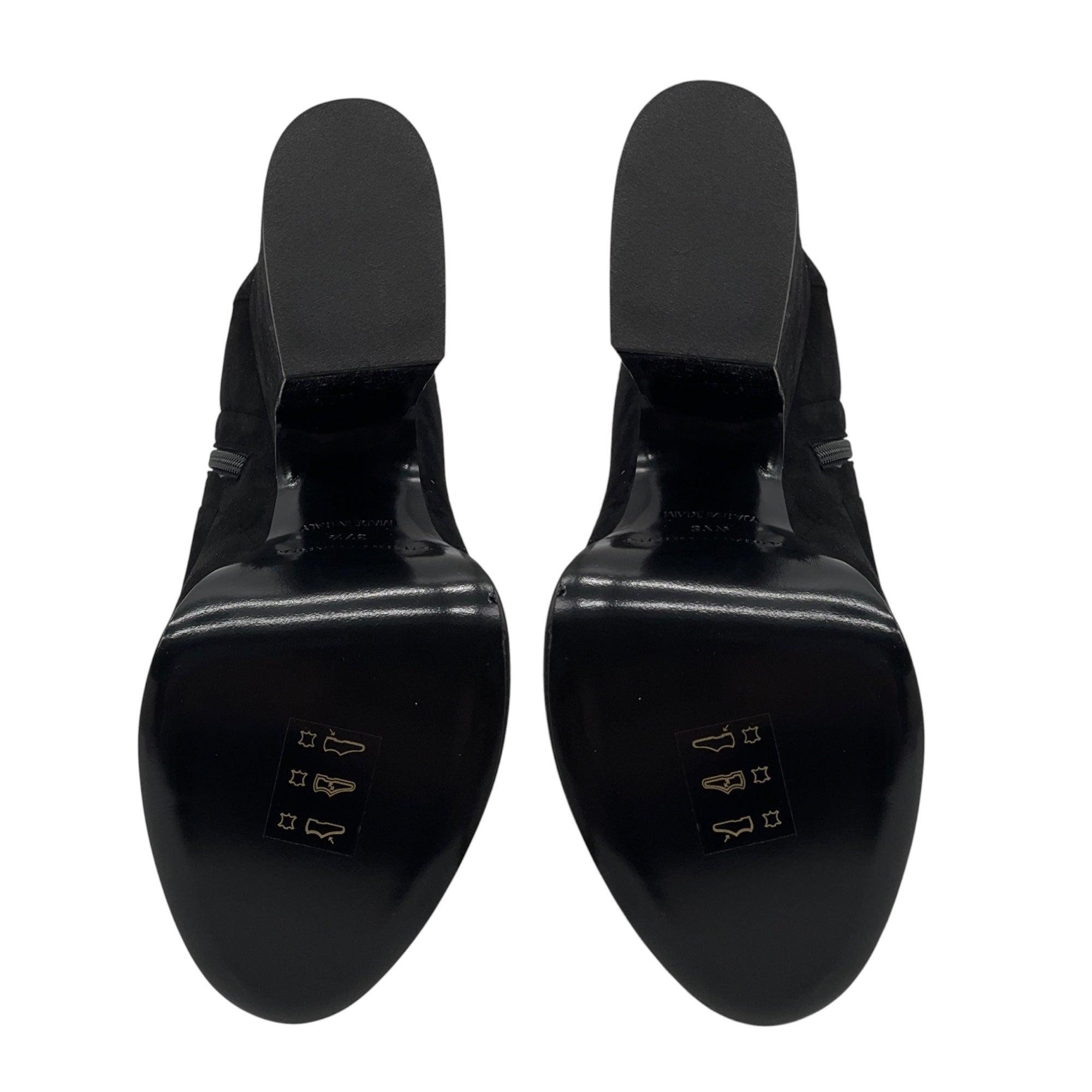 Pierre Hardy Black Suede Platform Boots