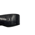 Load image into Gallery viewer, Chanel Black Patent Leather Sandals with Wood Sole and CC Logo Buckle
