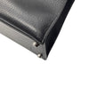 Load image into Gallery viewer, Hermes Rare Vintage 1963 Black / Green / Yellow Grained Leather Shoulder Bag
