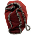 Load image into Gallery viewer, Stella McCartney Burgundy Falabella Bag with Silver Chains
