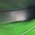 Load image into Gallery viewer, Hermes Rare Vintage 1963 Black / Green / Yellow Grained Leather Shoulder Bag

