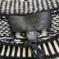 Load image into Gallery viewer, Nili Lotan Black / Ivory Elisabeth Sweater Vest
