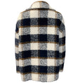 Load image into Gallery viewer, Herno Navy / Cream Wool Plaid Jacket
