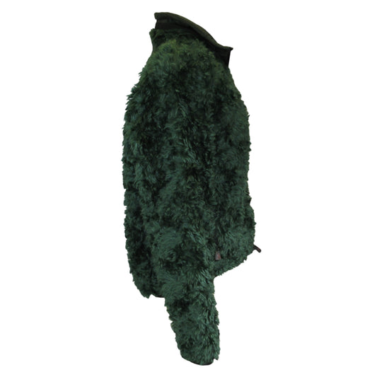 Moncler Green Grenoble Sopranes Mohair Jacket