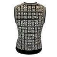 Load image into Gallery viewer, Nili Lotan Black / Ivory Elisabeth Sweater Vest
