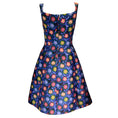 Load image into Gallery viewer, Jonathan Cohen Blue Multi Floral Printed Sleeveless A-Line Dress
