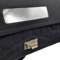 Load image into Gallery viewer, Chanel Black Quilted Jersey 2.55 Flap Handbag
