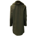 Load image into Gallery viewer, Fleurette Army Green Wool Coat With Shearling Collar
