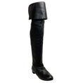 Load image into Gallery viewer, Alaia Black Leather Over the Knee Boots
